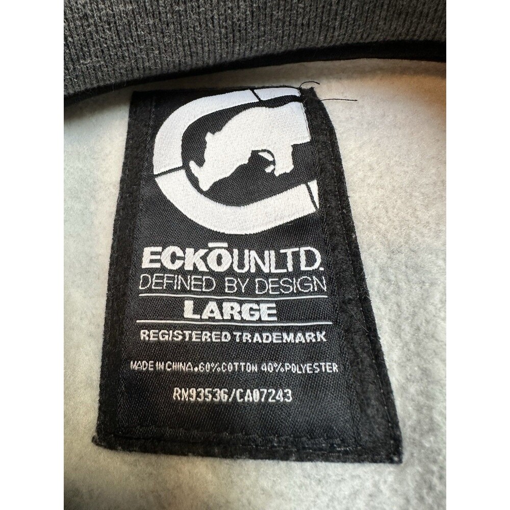 VGC ECKO UNLTD full Zipper Sweatshirt Jacket Large - Picture 4 of 4
